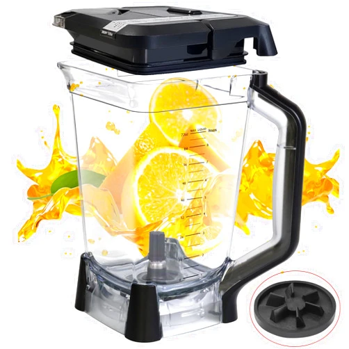 CLLOMAGY 72oz XL Replacement Pitcher for Ninja Blender Top Lid Replacement,72oz Pitcher Blender Parts for Ninja BL610 BL710WM CO610B CT610 Series,NEW Model Top Lid with Rim/Handle Extension ONLY