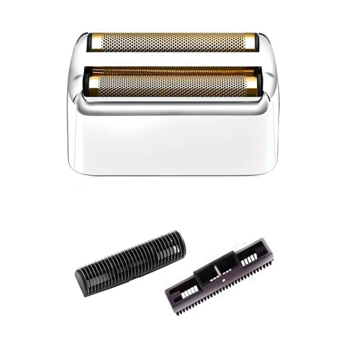 Kepouse Metal Cutters and Shaver Replacement Foil compatible with BaBylissPRO Double FXFS2/FXFS2G Metal shaver foil replacement 1Pack,Silver