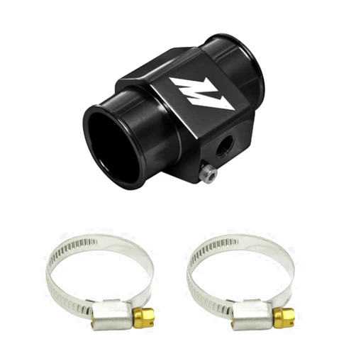 Mishimoto Water Temperature Sensor Adapter - 34mm - Black (MMWHS-34-BK)