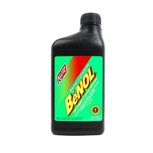 Klotz BeNOL Pre-Mix Castor Oil for 2-Stroke Racing Engines – 1 Quart BC-172