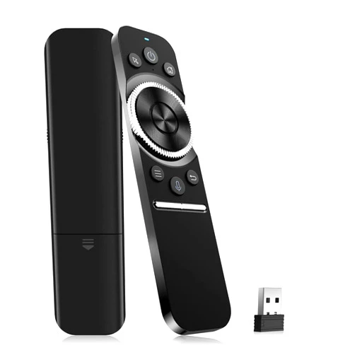 WeChip W1S Air Mouse, Upgrade 2.4G Wireless Multifunctional PC Remote Control for Nvidia Shield/Android TV Box/PC/Projector/HTPC/All-in-one PC