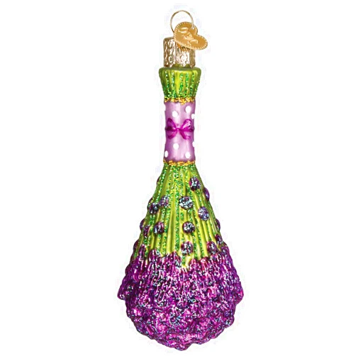 Old World Christmas Bunch of Lavender Glass Blown Ornament for Christmas Tree