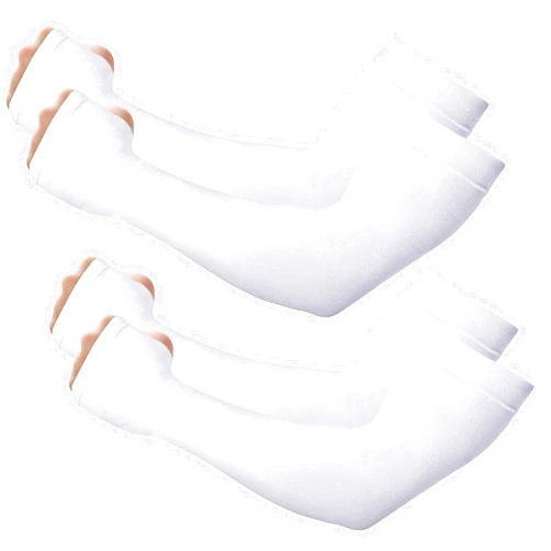 Kinwor Arm Sleeves for Men Women with Thumb Hole, UPF 50 UV Sun Protection Cooling Compression Sleeves to Cover Arms