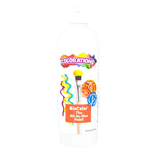 Colorations BioColor BIOWH Paint, White - 16 oz.