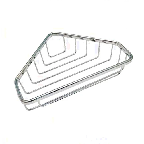 Vima Décor USA Vima - Corner Shower Basket - Polished Chrome