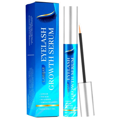 LASHJAR Premium Eyelash Growth Serum and Eyebrow Enhancer by LASHJAR, Lash Boost Serum for Longer, Fuller Thicker Lashes & Brows