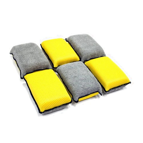 Autofiber Upholstery and Leather Microfiber Scrubbing Sponge (6 Pack)