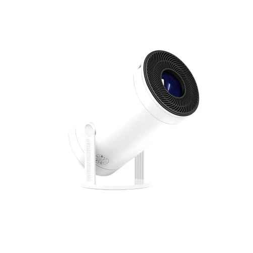Weelikeit Mini Projector, 4K 1080P Full HD Support, 5G WiFi6 BT5.0, Auto Horizontal Correction, 180° Rotatable Outdoor Projector for Phone/TV Stick/Laptop