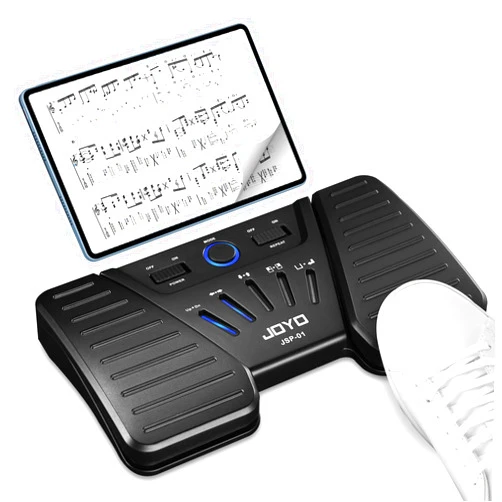 JOYO Wireless Page Turner Buletooth Music Page Turner Pedal for iPad Tablets Android IOS Phones Keyboard Foot Switches Turner (SP-01)