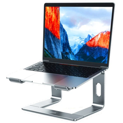 BESIGN LS03 Aluminum Laptop Stand, Ergonomic Detachable Computer Stand, Riser Holder Notebook Stand Compatible with Air, Pro, Dell, HP, Lenovo More 10-15.6
