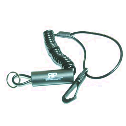Ritco Products Replacement Lanyard Tether Chord For Sea-Doo DESS With Stainless Steel Key Ring GTX RXP RXT