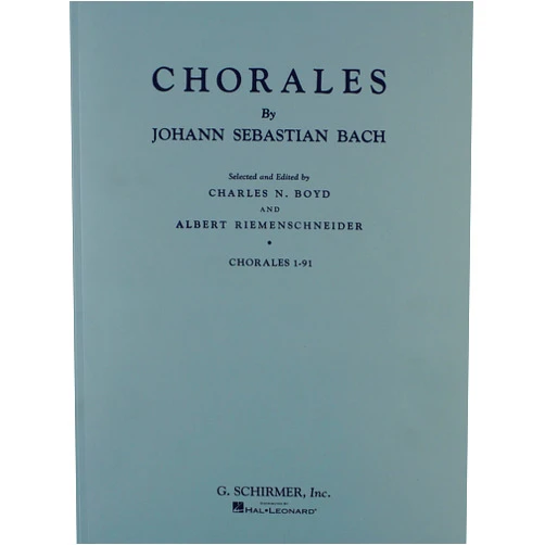 By Johann Sebastian Bach (Author), Charles N. Boyd (Editor), Albert Riemenschneider (Editor) & 0 more Chorales 1-91, Open Score: Piano Solo