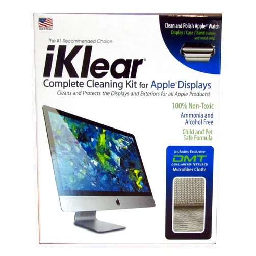 iKlear iK-26K Ultimate Tech Cleaning Kit Bundle - iKlear Spray Bottles, DMT Cloths, Chamois Cloths, and Travel Singles - Safe & Non-Toxic Made in USA