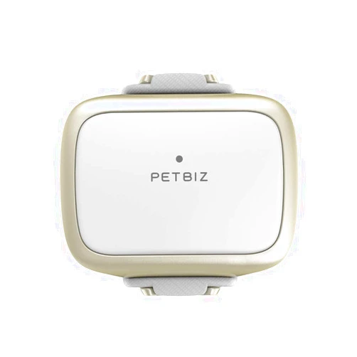 PETBIZ G1-US GPS Pet Tracker, Real-Time Dog Locator & Activity Monitor, 30 Days Ultra Long-Lasting Battery Lightweight Waterproof Dog Finder (White)