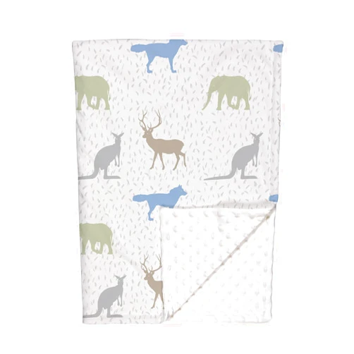 Soarwg Kids Baby Blanket Unisex Newborn, Super Soft Comfy Blankets, Baby Blankets for Boys, for Toddler Baby Nursery Bed Blanket Stroller Crib Shower Gifts, 30 x 40 Inch