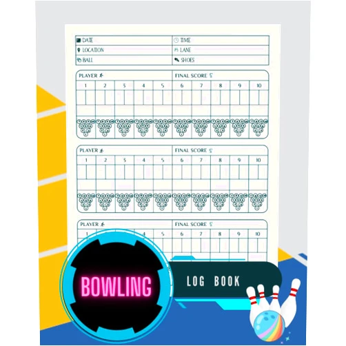Luis Hoyle Bowling Log Book: Records Score Sheet For Beginners Or Advanced - Track Your Games