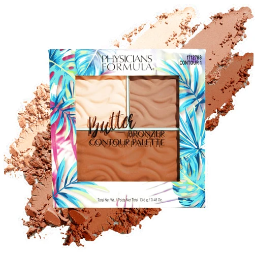 Physicians Formula Butter Bronzer Contour Palette, Light/Medium, 0.48 Ounce (Pack of 1)