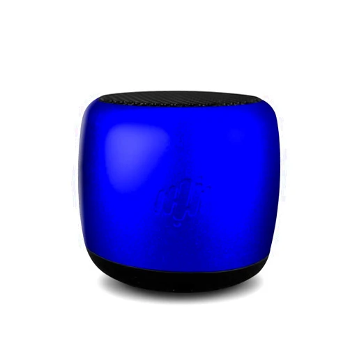 Zompers Pure-Hypr Audio SB100 Micro Speaker | Portable Bluetooth Speaker | Hours of Quality Music | Small Speaker with Big Sound | Blue