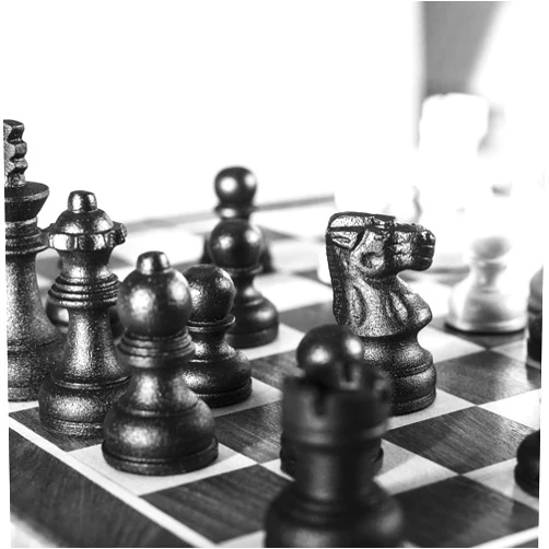 IWIS GLOBAL Chess Pieces Only No Board, 32 Large Quadruple Weighted Metal Chess Pieces with 2 Extra Queen, 2.6” King Heavy Piece, Matte Rustic Silver-Black in Unique Storage Box