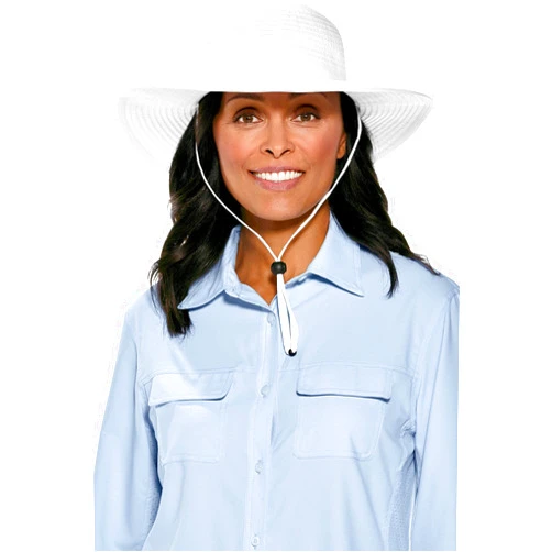 Coolibar UPF 50+ Women's Shelly Shapeable Travel Sun Hat - Sun Protective