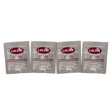 Lalvin EC-1118 Saccharomyces bayanus (20 Packs)
