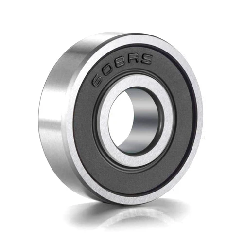 WAFJAMF 10 Pack 608-RS Ball Bearing - Double Rubber Sealed Shielded Miniature Deep Groove 608rs Bearings for Skateboards, Inline Skates, Scooters, Roller Blade Skates, Long Boards (8mm x 22mm x 7mm)