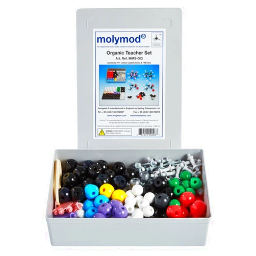 3B Scientific Molymod MMS-003 Organic Chemistry Molecular Model, Teacher Set (111 atom parts)