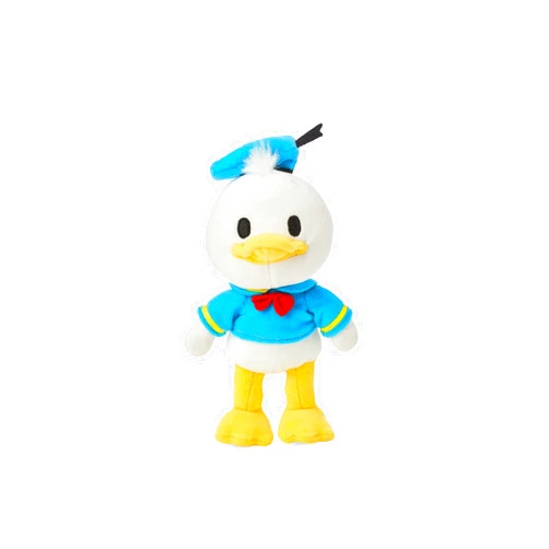 Disney Store Official Donald Duck nuiMOs Plushie - Soft Plush with Embroidered Features, Poseable Hands & Turning Head, Magnetic Hands for Holding, 6 Inches, Dress Up with nuiMOs Outfits