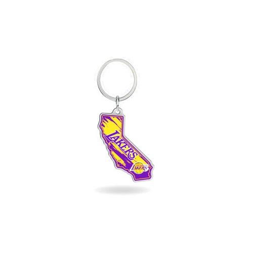 Rico Industries NBA State Shape Keychain