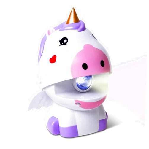 Good Banana Unicorn Kids Flashlight with Easy-Grip Handle, Perfect for bedrooms, Camping, and Everyday use