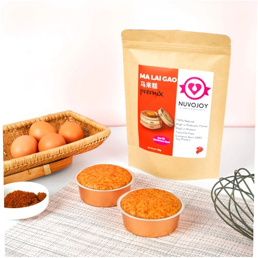 Nuvojoy Ma Lai Gao Premix, 150g - Low GI, Trans-Fat Free, 100% Natural