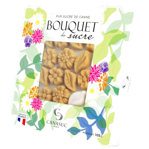 Petali Tea Sweeteners and Gourmet Canasuc Sugar Flowers Amber