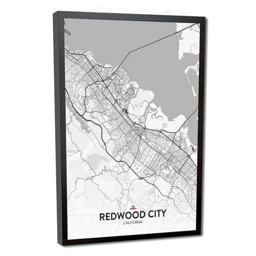 YFET Redwood City CA Posters Prints Canvas Decorations Paintings Black And White Wall Art For Offices Living Rooms And Bedrooms Minimalist Style Black Hanging Frames 08x12in