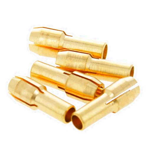 Utoolmart Brass Drill Chuck Collet Bits 2.4mm for Dremel Rotary Tools 5Pcs