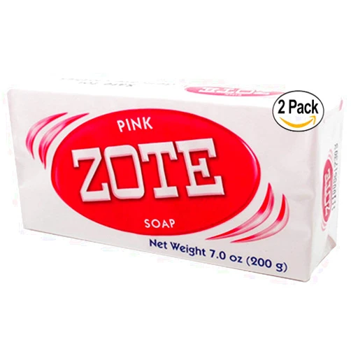 Zote Soap Pink Bar, 14 Ounce, Light & Fresh Scent, Laundry Detergent