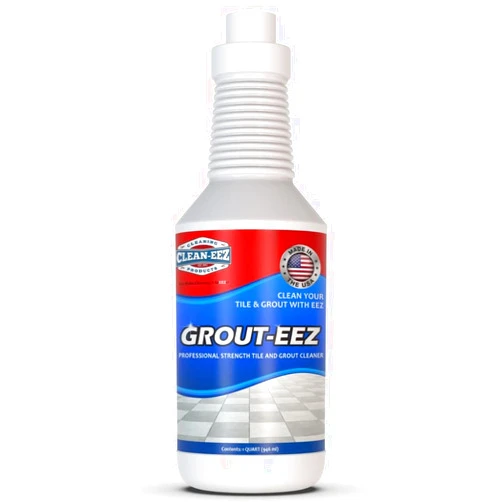 Clean-eez Cleaning Products Clean-eez Grout-eez Super Heavy-Duty Grout Cleaner - Powerful Tile and Floor Stain Remover for Bathroom, Kitchen, and More - 32 oz.