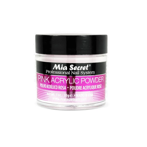 Mia Secret Professional Acrylic Nail System Pink Acrylic Powder 1 OZ