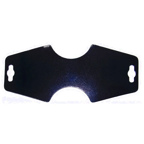DesignedDazzle Self Adhesive Jewelry Foldovers Black 100 Holders with Earring Holes