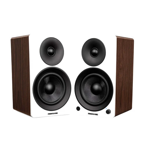 Fluance Ai41 Powered 2-Way 2.0 Stereo Bookshelf Speakers with 5