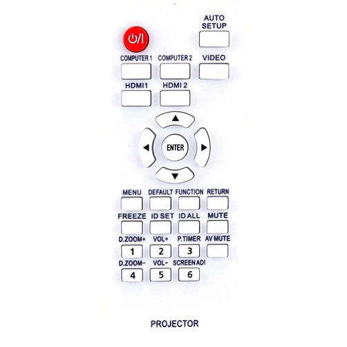 Leankle Remote Controller N2QAYA000088 for Projectors Panasonic PT-VW340Z, PT-VW360U, PT-VW530, PT-VW540, PT-VX410Z, PT-VX420, PT-VX430, PT-VX600U, PT-VX610, PT-VZ570, PT-VZ580
