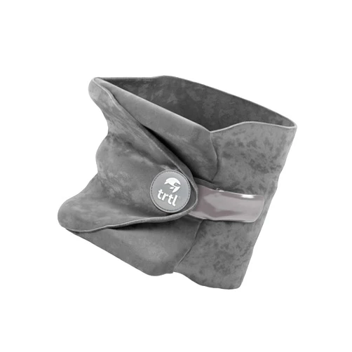 trtl Travel and Airplane Pillow - Real Sleeping Experience on Long Flights - Neck and Shoulder Support - Super-Soft, Lightweight, Easy-to-Carry, and Machine-Washable Flight Pillow