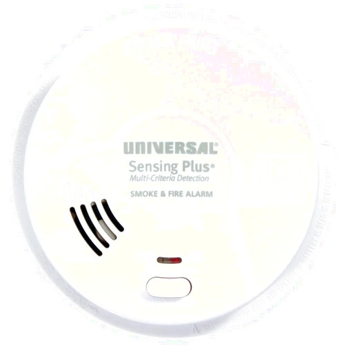 USI Electric USI AMI3051SB Sensing Plus Smoke & Fire Alarm with 10 Yr Sealed Battery, 8th Edition