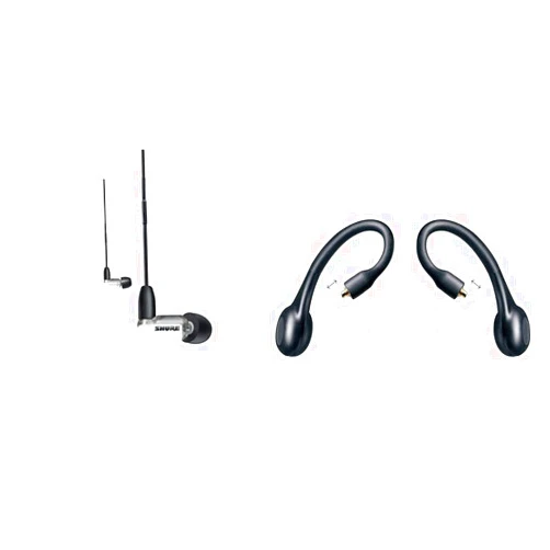 Shure AONIC 3 True Wireless Earbuds Bundle - Sound Isolating Earphones + RMCE-TW2 Bluetooth Adapter, Clear Sound, Single Driver with BassPort, Secure In-Ear Fit, Durable Quality - White