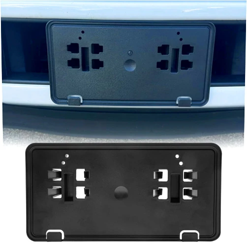 BYKIT Front License Plate Mounting Kit for Ford F150 2018 2019 2020 Front License Plate Bracket Frames Holder Replacement Accessories (Pack of 1)