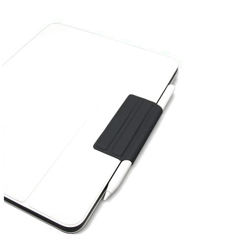 TWO TONE LAB OFA Pencil Holder Case Compatible with Apple Pencil 1st/2nd/Pro, Functional, Foldable, Built-in Magnetics Cover Accessories, Apple iPad Pencil 2nd Wireless Charging, Black