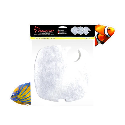 Aquatop Replacement White Filter Pads - Keeps Water Crystal Clear - Cartridge for Dirt & Waste - Controls Organic Particles of Waste