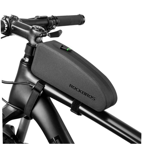 ROCKBROS Bike Top Tube Bag Bicycle Front Frame Bag Waterproof Bike Pouch Pack Bike Phone Bag Cycling Accessories Pouch for Mountain Road Bike Large