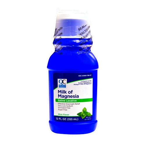 Quality Choice MILK OF MAGNESIA MINT 12OZ