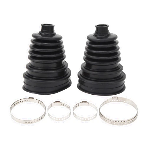 AOWINHIT 2pcs Universal Constant Velocity Joint Boot Set Highly Flexible CV Boots Silicone Drive Shaft Joint Boot Cover