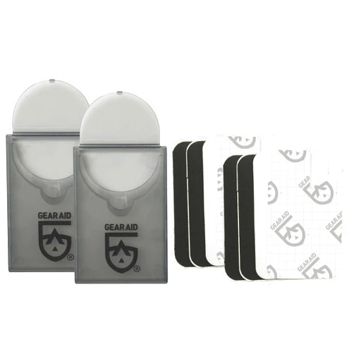 GEAR AID Tenacious Tape Mini Patches with Peel-and-Stick Adhesive Repairs Holes and Tears in Winter Gear, Down Puffer Jackets, Sleeping Bags, Tents and Rain Gear
